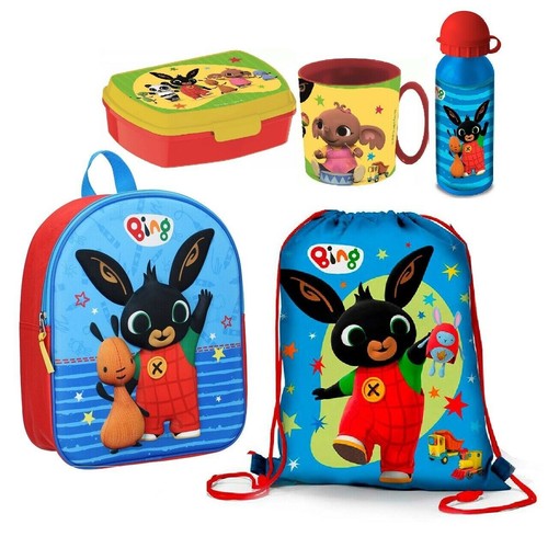 Bing Zainetto Zaino Paillette Reversibile set Scuola asilo 5 pezzi Bambini  | eBay
