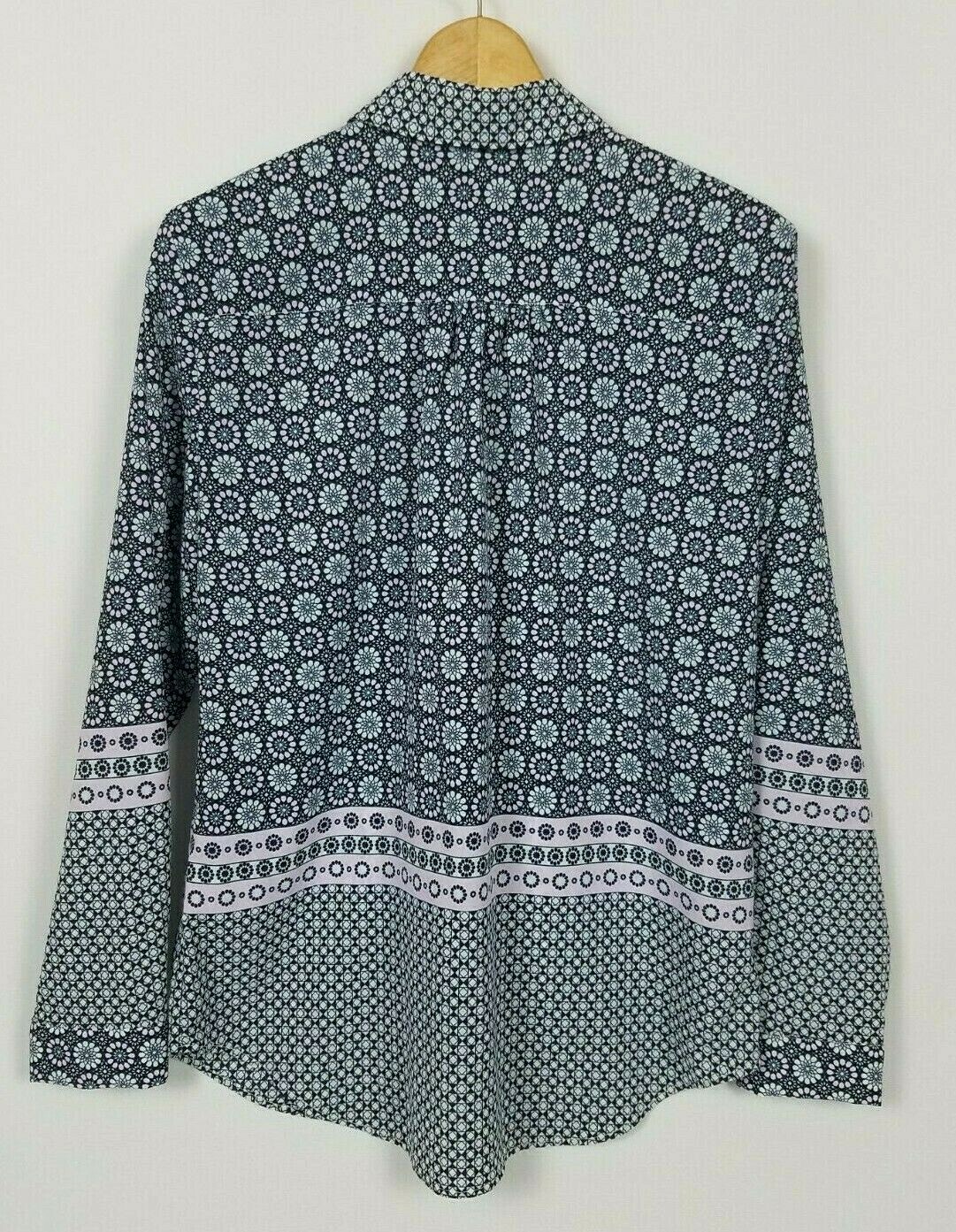 Talbots Women's Size Medium Polyester Medallion P… - image 2