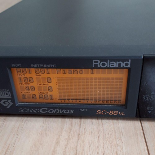 Roland SC-88VL Sound Canvas Sound Module Made in Japan FedEx DHL Ship ZG12825 - Picture 2 of 5