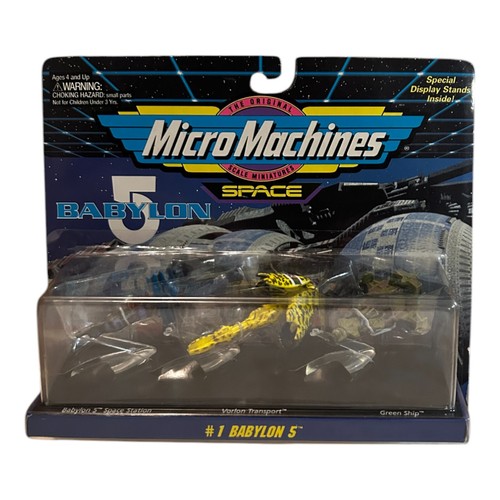 Galoob BABYLON 5 Micro Machines 1995 Collection, Sets 1-4 - Picture 2 of 9
