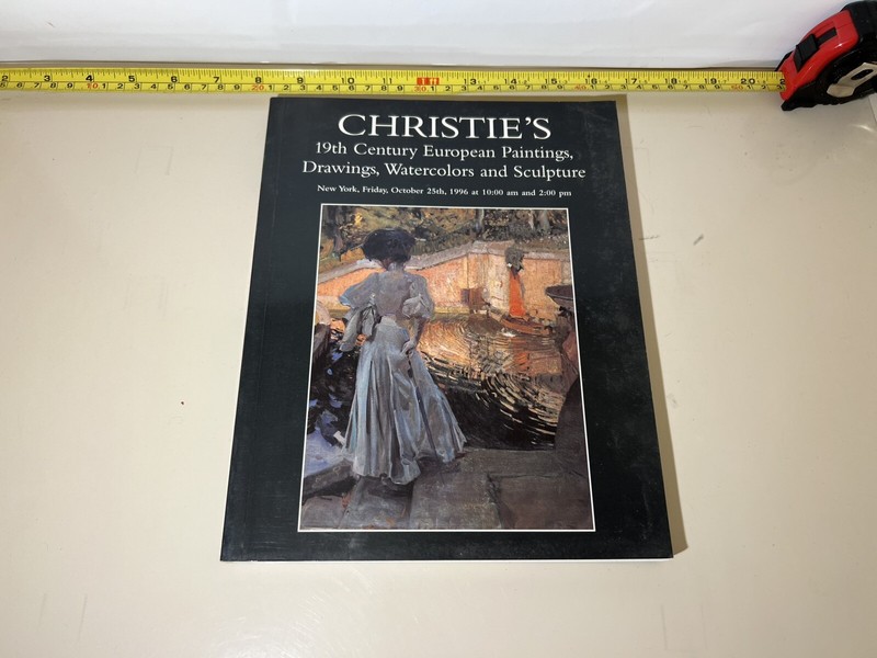 Christie's Auction Catalog: 19th century European paintings October 1996