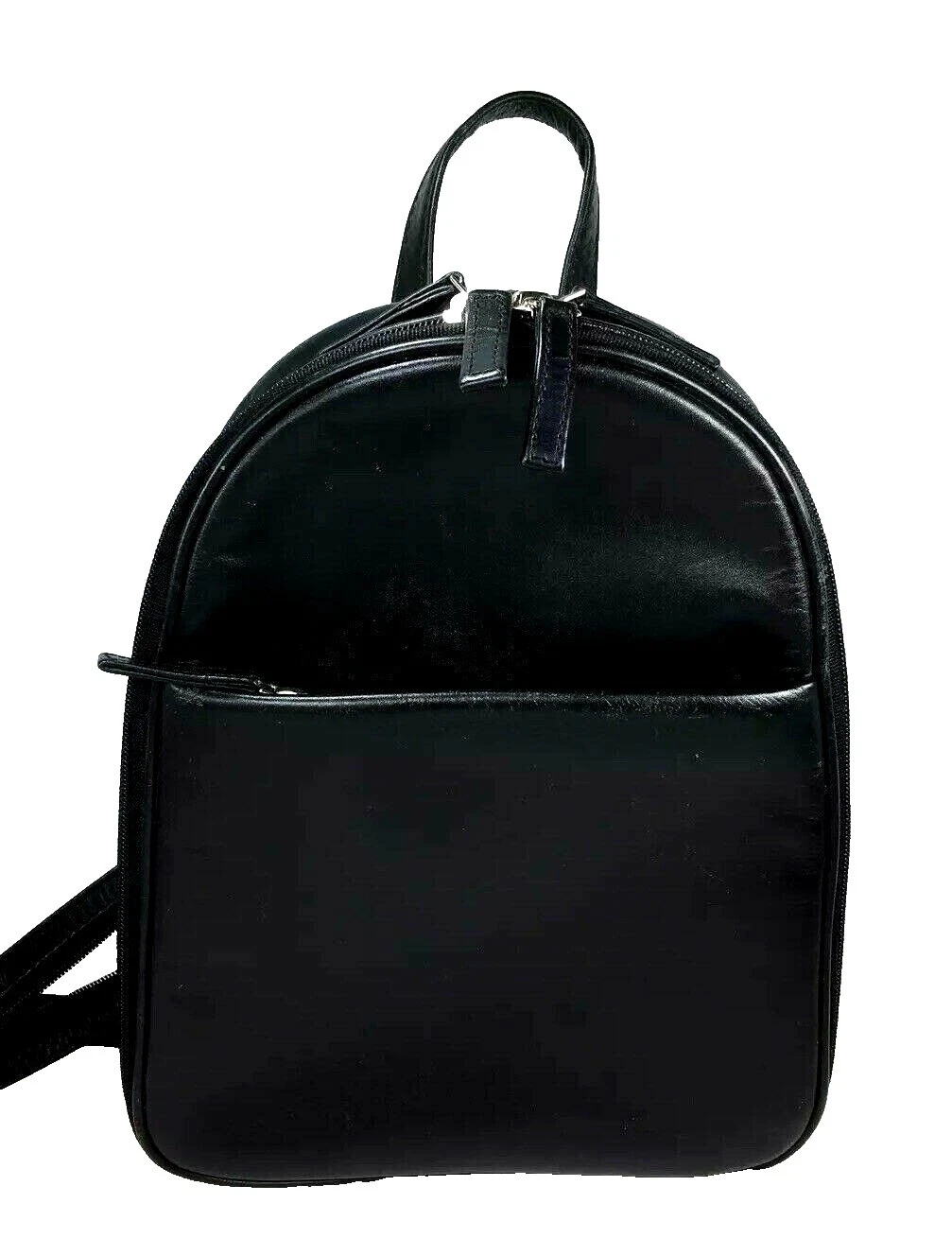 Bolsas Vintage Negro Estilo Mochila de cuero, Bolsos y estuches