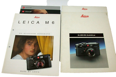 Lot Prospekt leaflet Leica M3 M5 M6 M7 MP CL M4-2 Kamera  /21