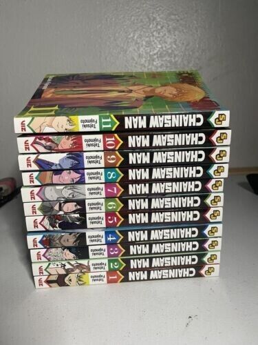 Chainsaw Man Complete Manga Series Vol. 1-11 Bundle Set