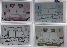2024 Leaf Lumber Ted Williams Vern Stephens Dynamic Duo Printing Plate 1/1 Set