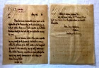 Civil War Era Duplication of a Letter dated 1863