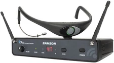 Samson Airline 88 Headset Wireless UHF Microphone Fitness System 00-Ch. K-Band