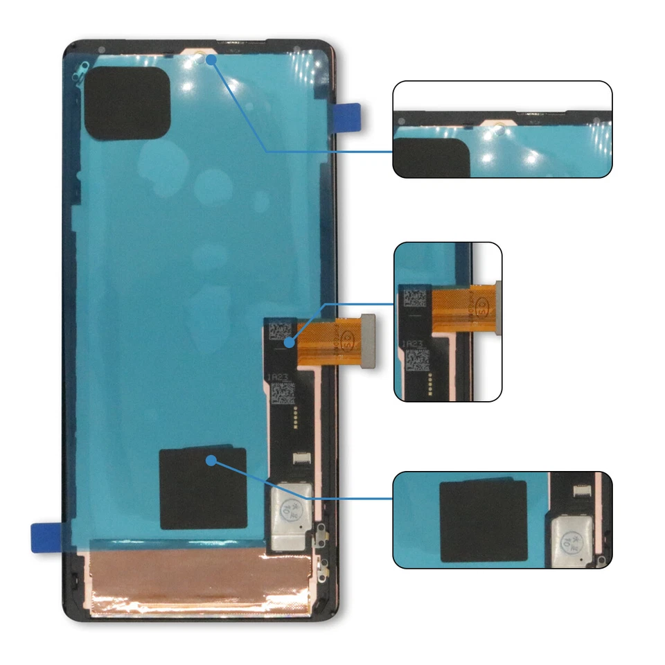 Bisel de repuesto de pantalla táctil LCD para Google Pixel 7 Pro Foto 4 de 4