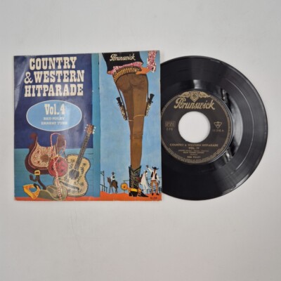 45 Runden Red Foley Ernest Tubb - Country Western Hitparade Vol.4 10 218 Folk