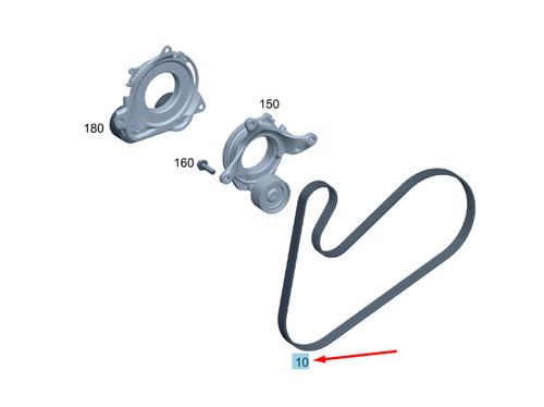 C118 Dura-Prime Band Classical Wrapped V-Belt C 7/8 x 122in OC (1/Pkg