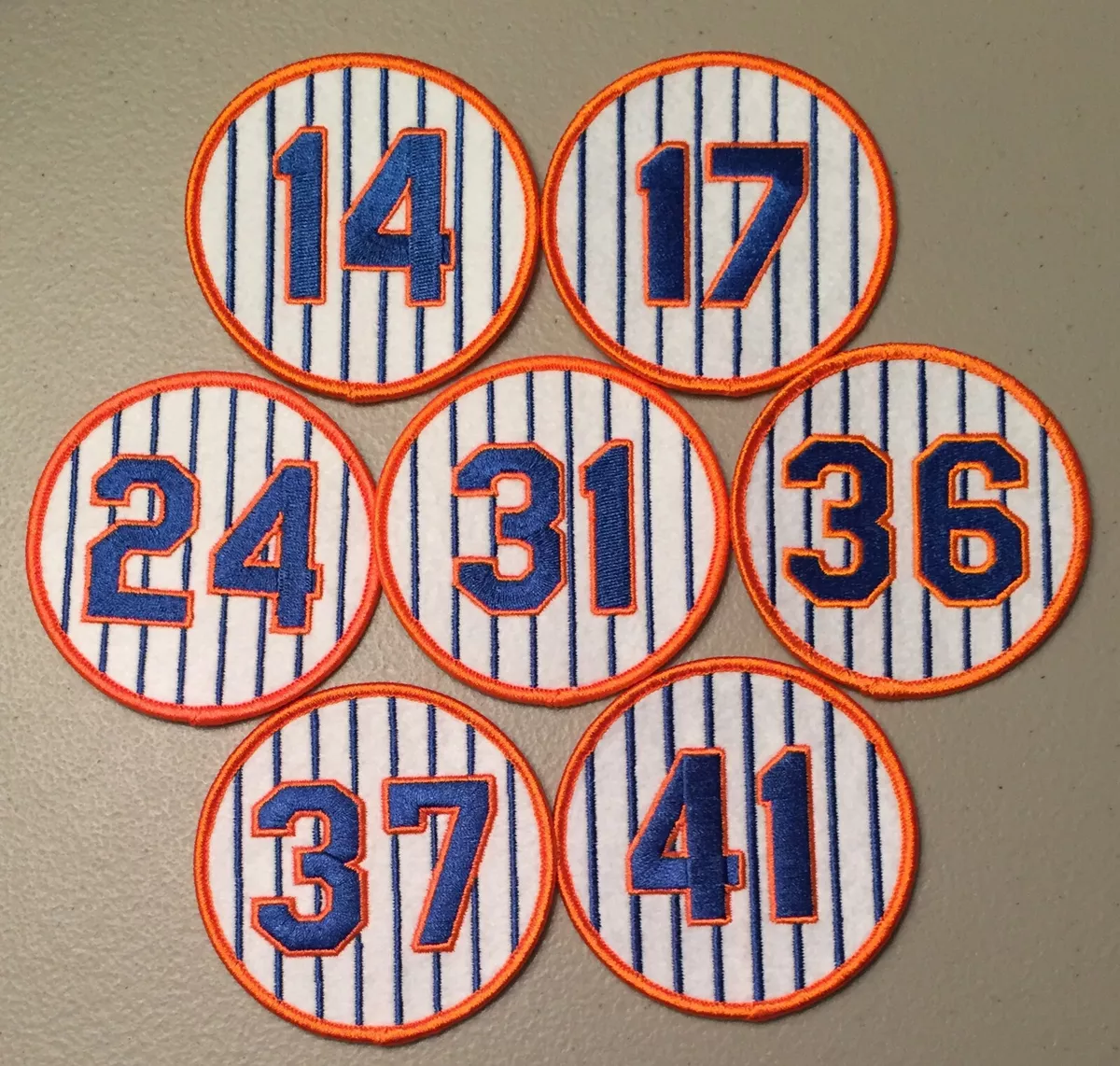 Mets jersey numbers sale