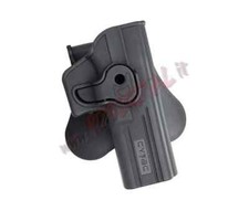 Fondina in Polimero Cytac CY-1911, NERA PER COLT 1911 TUTTE LE VERSIONI PULSANTE