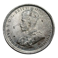 Australia 1918-M One Shilling Cleaned