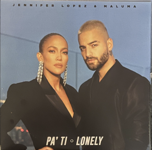 Jennifer Lopez Maluma - Pa' Ti / Lonely LP Coloured Vinyl Single New Sealed - Picture 1 of 4