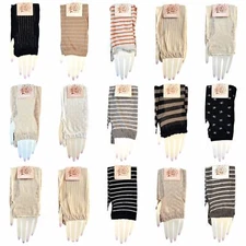 Pinky Bell® Arm Warmers Long Fingerless Gloves Arm Cover Wrist Sleeves Arm Warme