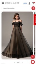 Cocomelody Wedding Dress Tulle Overlay Skirt