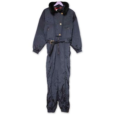 Ski-/Snowboardanzug Colmar Vintage dunkelblau 90er Jahre - Größe 46 Damen