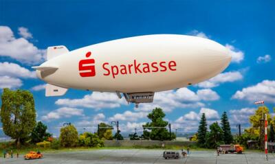 FALLER 222412 Airship Sparkasse 1:160  N Gauge # NEW in OVP #