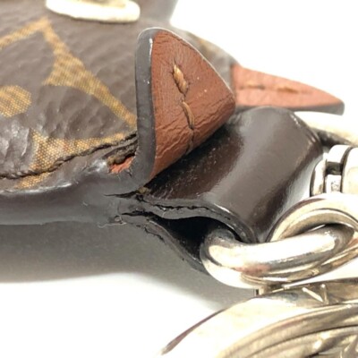 LOUIS VUITTON Key Chain Key Ring Charm MP1995 Portocre