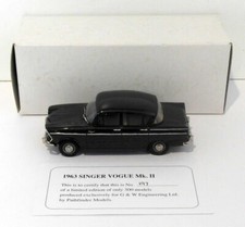 Pathfinder G&W Engineering 1/43 Scale GWE2 - 1963 Singer Vogue Mk. II - Graphite
