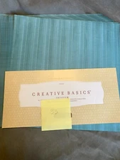 CTMH Creative Basics Double Sided Paper 12x12"- EMPORIUM 33 sheets RARE