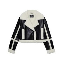 Stradivarius Crop Jacket With Crossover Detail