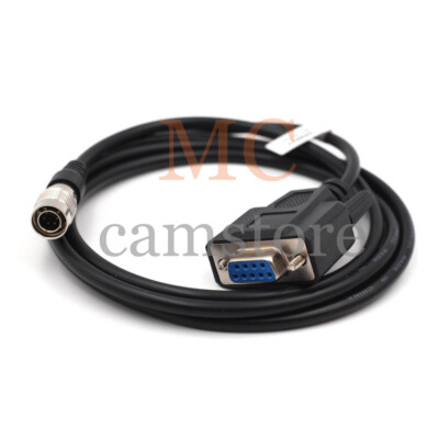 South NTS Data Cable RS232 DB9 to Hirose 6 pin male Total Station 59''