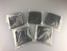 Lot of 5, Factory Sealed Compact Axial Fan Filter and Guard Assembly 120mm (New)