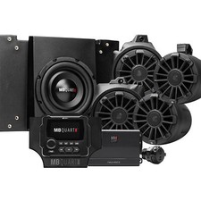 Mb Quart Mbqt-stg5-1 500 Watt Stage 5 Tuned Audio System, Honda Talon Compatible