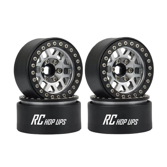 RC Hop Ups 1.9" CNC Aluminum Beadlock Wheels (4) - Image 3 of 4