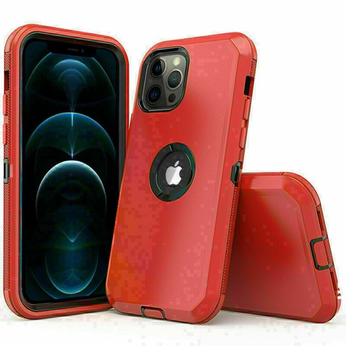 Funda protectora a prueba de golpes para teléfono iPhone 12 Pro 12 Pro Max + vidrio templado - Imagen 20 de 24