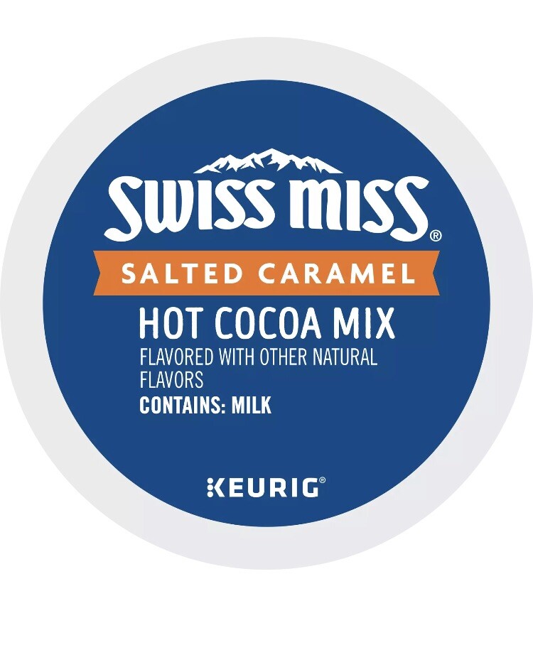 Swiss Miss Salted Caramel Hot Cocoa, K-Cup Pods, 60 Count - 