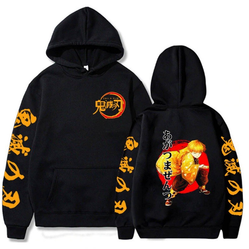 kny価格 Kokushibo V2 Demon Slayer Streetwear Zip Hoodie Jacket