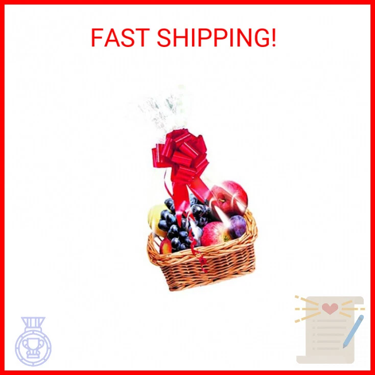 Bolsas de cesta transparentes Púrpura Q Crafts, paquete de 10, envoltura de celofán transparente para cestas y Foto 2 de 2