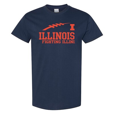 Illinois Fighting Illini Football Horizon T Shirt