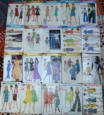 1960's-80's Simplicity Sewing Patterns Womens size 16 with 38" Bust U-Pick