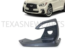 Fits 2018-2024 Infiniti Q50 Q50s Sports Left Front Fog Light Lamp Cover LH