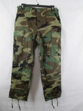 BDU Pants/Trousers Medium Short Cold Weather Heavy Weight Woodland USGI Army