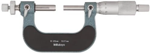 Mitutoyo 124-179 Gear Tooth Micrometer  Ratchet Stop  150-175mm Range  0.01mm