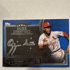 Ozzie Smith 2016 Five Star Silver  Signatures Auto /20 FSSS-OS