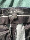 Banana Republic Women’s Dress Pants Flat Front Blue/Black Stripe Size 4 — photo 5