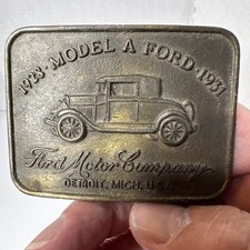 1928-1931 Model A Ford Motor Company Belt Buckle 1928-1931 Model A Ford Motor Company Belt Buckle
