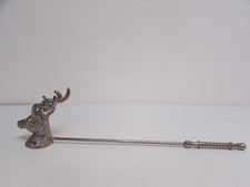 (ref288AT) Vintage stag head candle snuffer
