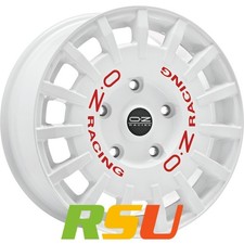 4x OZ Rally Racing white 8x17" ET35 LK5 112 ML 75 Alufelgen 17 Zoll