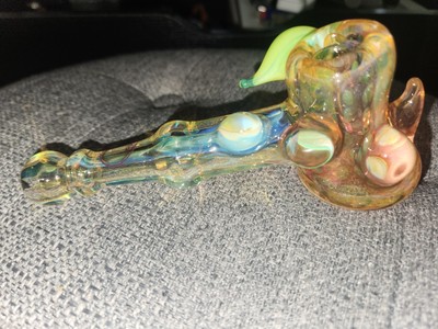 Heady Glass Hammer With Heavy Fuming From Mookah Glass.