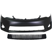 5211906974 5311206200 Capa Set Of 2 Bumper Covers Fascias Front For Camry Pair