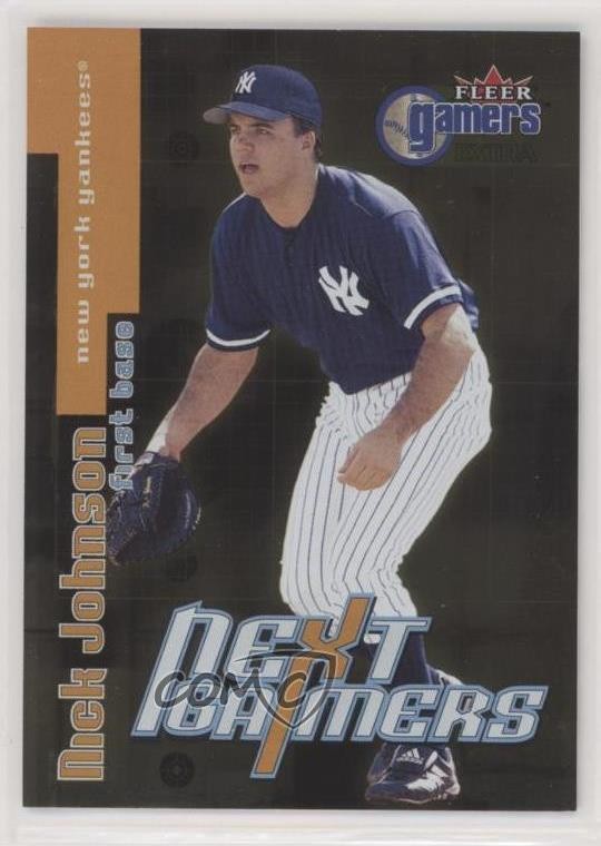 2000 Fleer Gamers Next Gamers Extra Nick Johnson #106 0q3