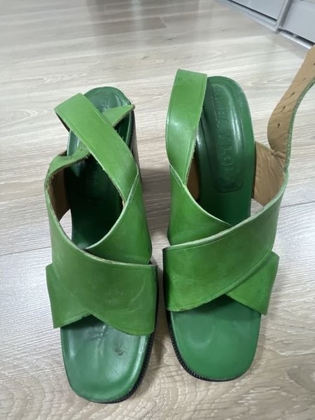 Women Bimba y Lola Sandals Green 38