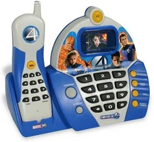 Fantastic 4 Voice Dialing Picture Phone Playset