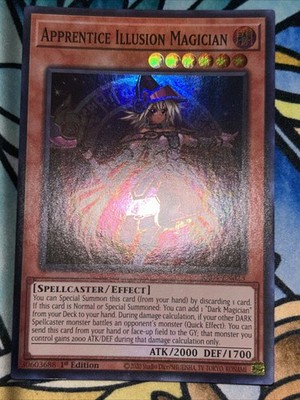 Apprentice Illusion Magician - RA04-EN023 - Super Rare - 1st Edition - Near Mint
